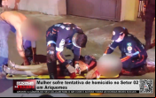 Mulher sofre tentativa de homicídio no Setor 02 em Ariquemes – Vídeo