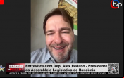 Entrevista com o presidente da Assembleia Legislativa de Rondônia, Alex Redano – Vídeo