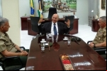 Governador recebe o novo comandante da 17ª Brigada de Infantaria de Selva