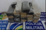 Ariquemes: Várias ações da Polícia Militar resulta na apreensão de 18 quilos de maconha, um veículo adulterado e prende traficantes