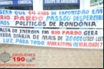 ARIQUEMES: Moradores do Distrito de Rio Pardo protestam em frente à Eletronorte reivindicando rede de energia