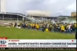 Urgente: Manifestantes invadem Congresso e cercam Palácio do Planalto em Brasília – Vídeo ao Vivo