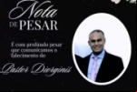 Nota pesar pelo falecimento do Pastor Tenente Diogenes Manoel de Ariquemes