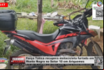 Força Tática recupera motocicleta furtada em Monte Negro no Setor 10 em Ariquemes – Vídeo