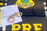 FORJOU CNH: PRF prende homem acusado de homicídio em Rondônia