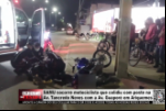 SAMU socorre motociclista que colidiu com poste na Av.Tancredo Neves com a Av.Guaporé – Vídeo