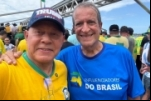Coronel Chrisóstomo participa de ato pela anistia e critica governo Lula, em Copacabana