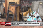 Criança coloca fogo em guarda–roupa – Móveis do quarto e parte da casa foram destruídos – Vídeo