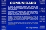 A Águas de Ariquemes informa que realiza uma manutenção emergencial em uma tubulação de grande porte (DN 200)