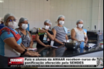 Pais e alunos da AMAAR recebem curso de panificação oferecido pela SEMDES – Vídeo