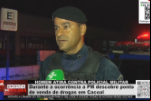 Durante a ocorrência a PM descobre ponto de venda de drogas em Cacoal – Vídeo