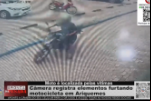 Câmera registra elementos furtando motocicleta em Ariquemes – Vídeo