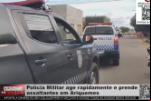 Polícia Militar age rapidamente e prende assaltantes em Ariquemes – Vídeo