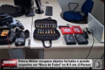 Polícia Militar recupera objetos furtados e prende suspeitos em “Boca de Fumo” na K–5 em Ji Paraná – Vídeo