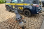 PRF em Rondônia recupera motocicleta em Ji–Paraná
