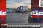 Batida entre ambulância e carreta mata gestante, bebê, acompanhante, médica e motorista na BR–364 em Candeias do Jamari – Vídeo