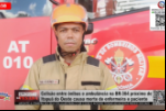 Entrevista Bombeiro Silvano – Colisão entre ônibus e ambulância na BR–364 próximo de Itapuã do Oeste causa morte de enfermeira e paciente – Vídeo