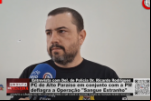 Entrevista Del. de Polícia Dr. Ricardo Rodrigues – PC de Alto Paraíso em conjunto com a PM deflagra a OPERAÇÃO SANGUE ESTRANHO – Vídeo