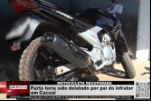 MOTOCICLETA RECUPERADA – Furto teria sido delatado por pai do infrator em Cacoal – Vídeo